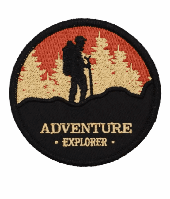 iron on nature patches