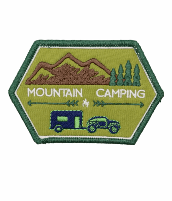 iron on nature patches