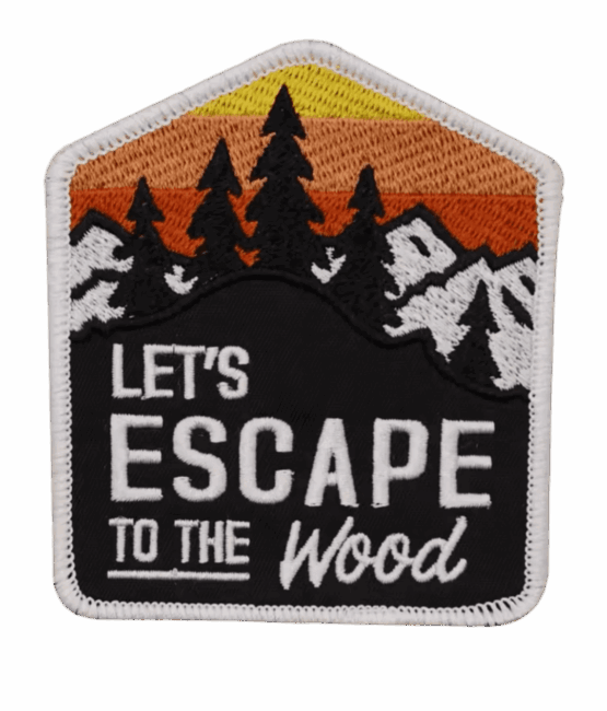 iron on nature patches