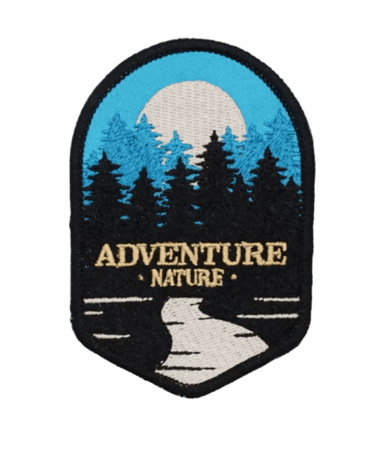 iron on nature patches