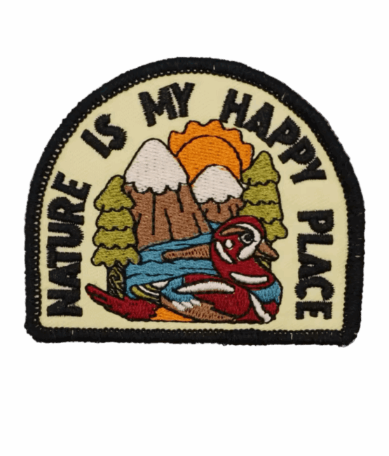 iron on nature patches