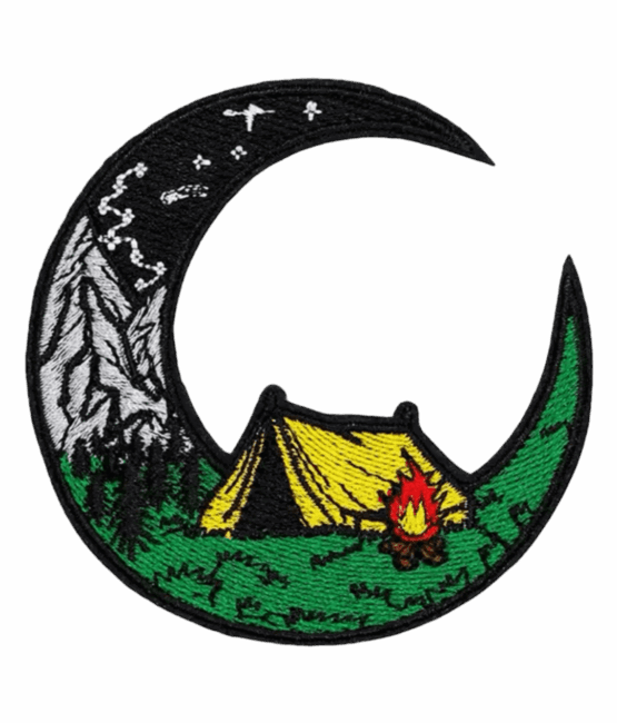 Iron on nature patches