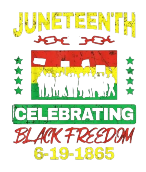Celebrating black freedom Juneteenth heat transfers