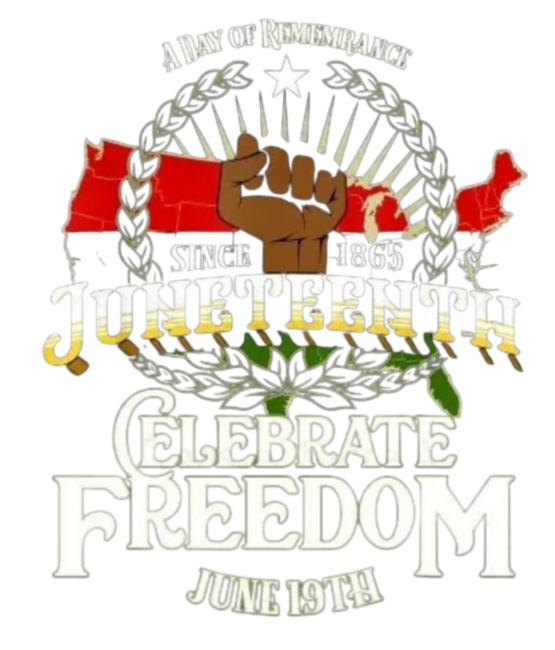 Celebrate freedom Juneteenth heat transfers