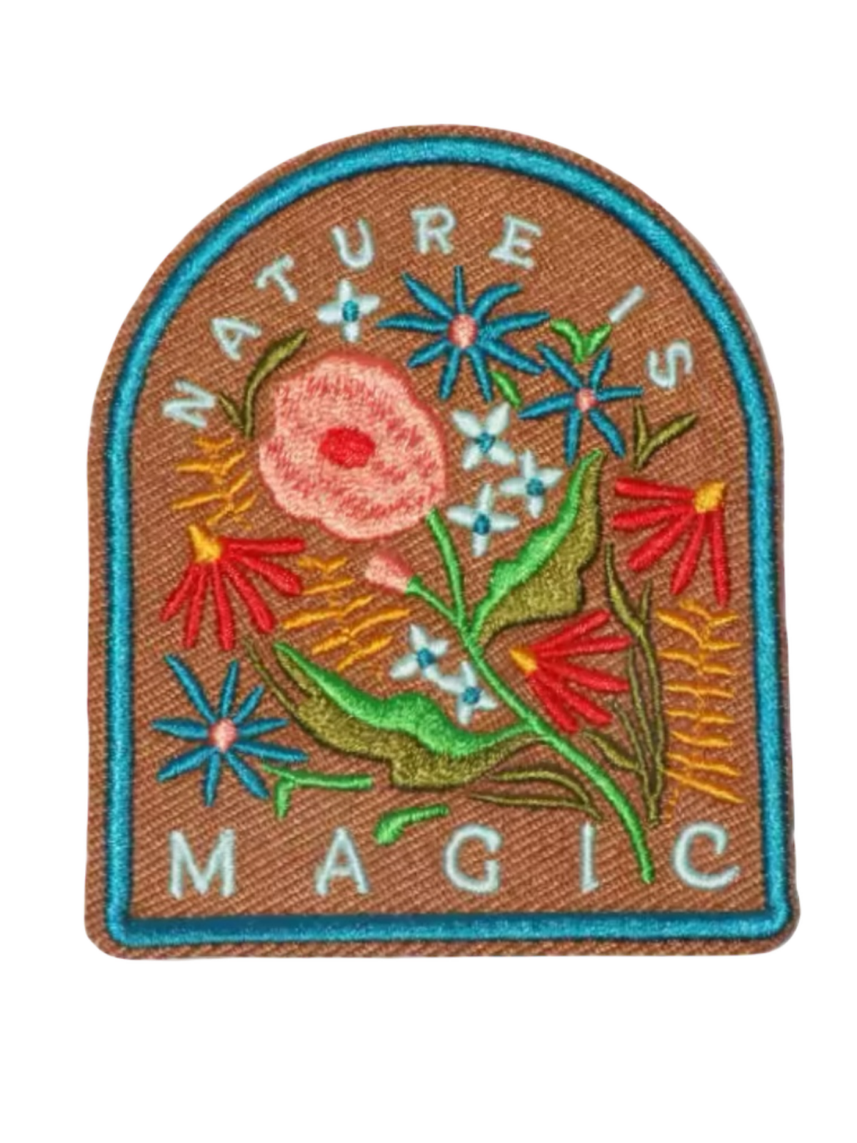 iron on nature patches