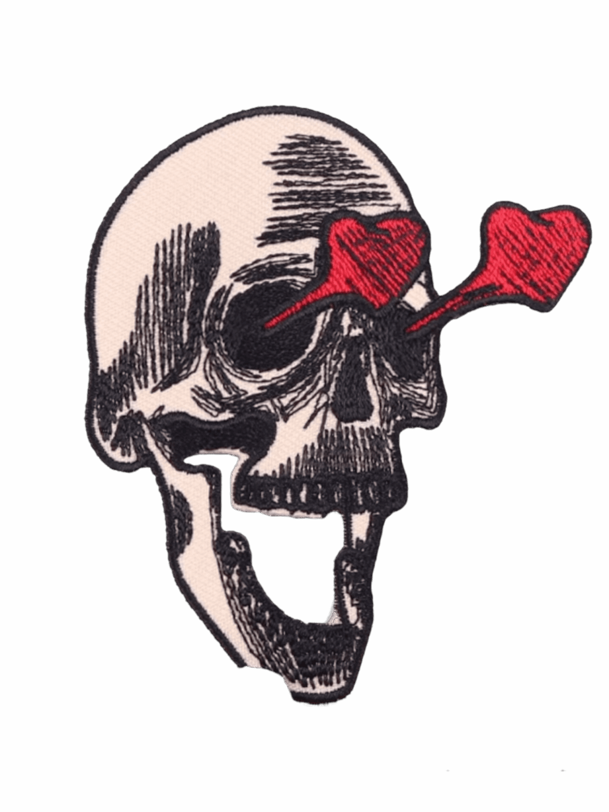 Iron on skull patches