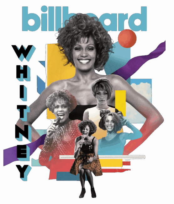 Whitney Houston t shirt heat transfers