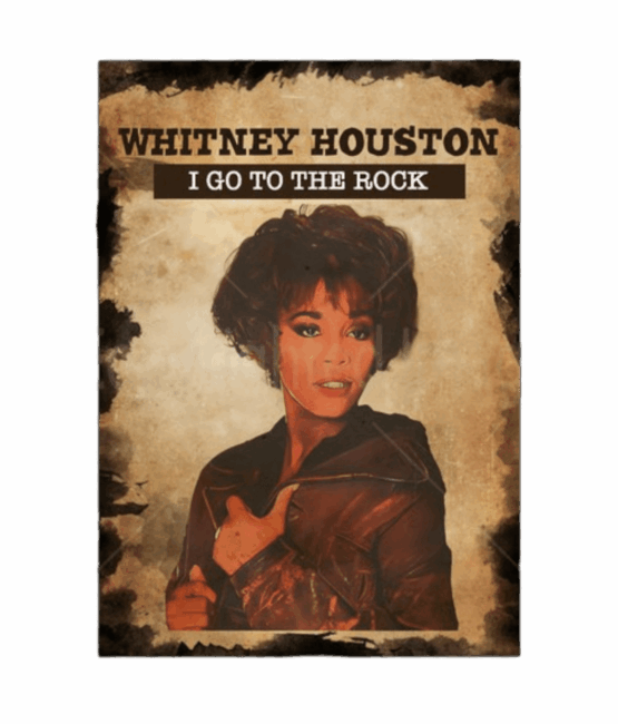 Whitney Houston t shirt heat transfers