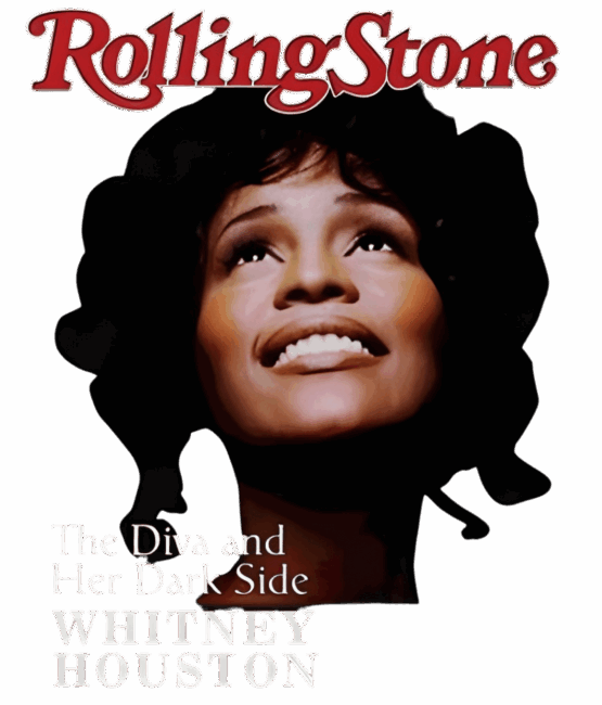 Whitney Houston t shirt heat transfers