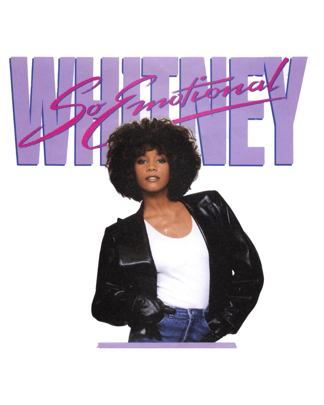 Whitney Houston t shirt heat transfers