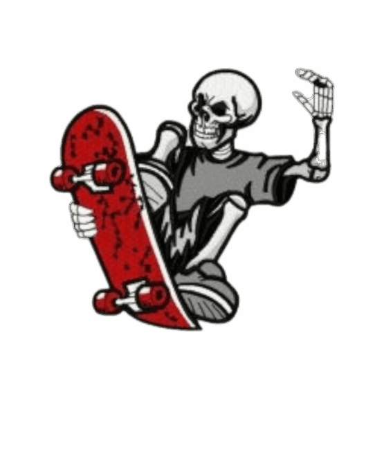 skull patches