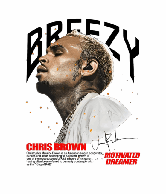 Chris Brown heat transfers 26