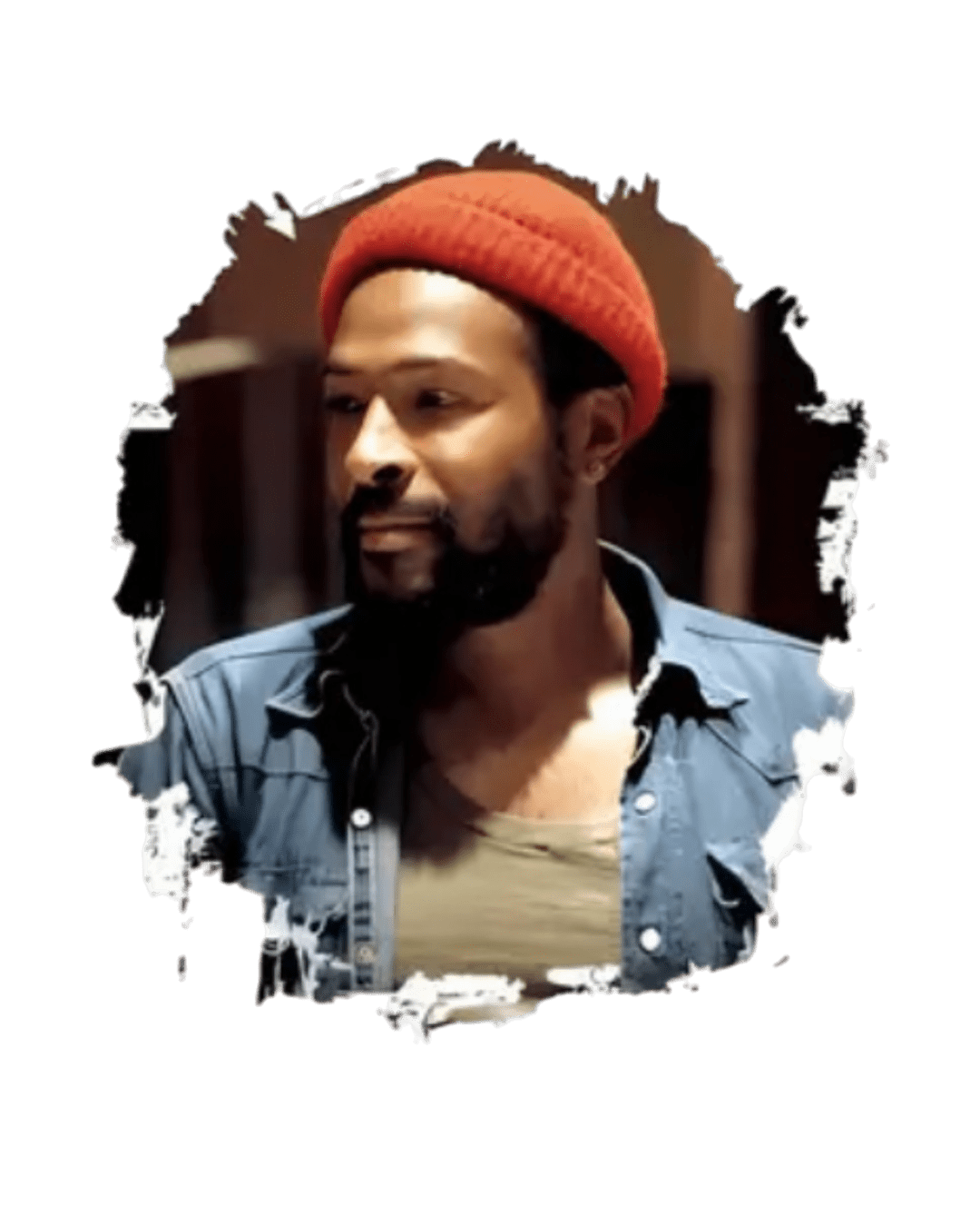 Marvin Gaye Vintage heat transfers 4