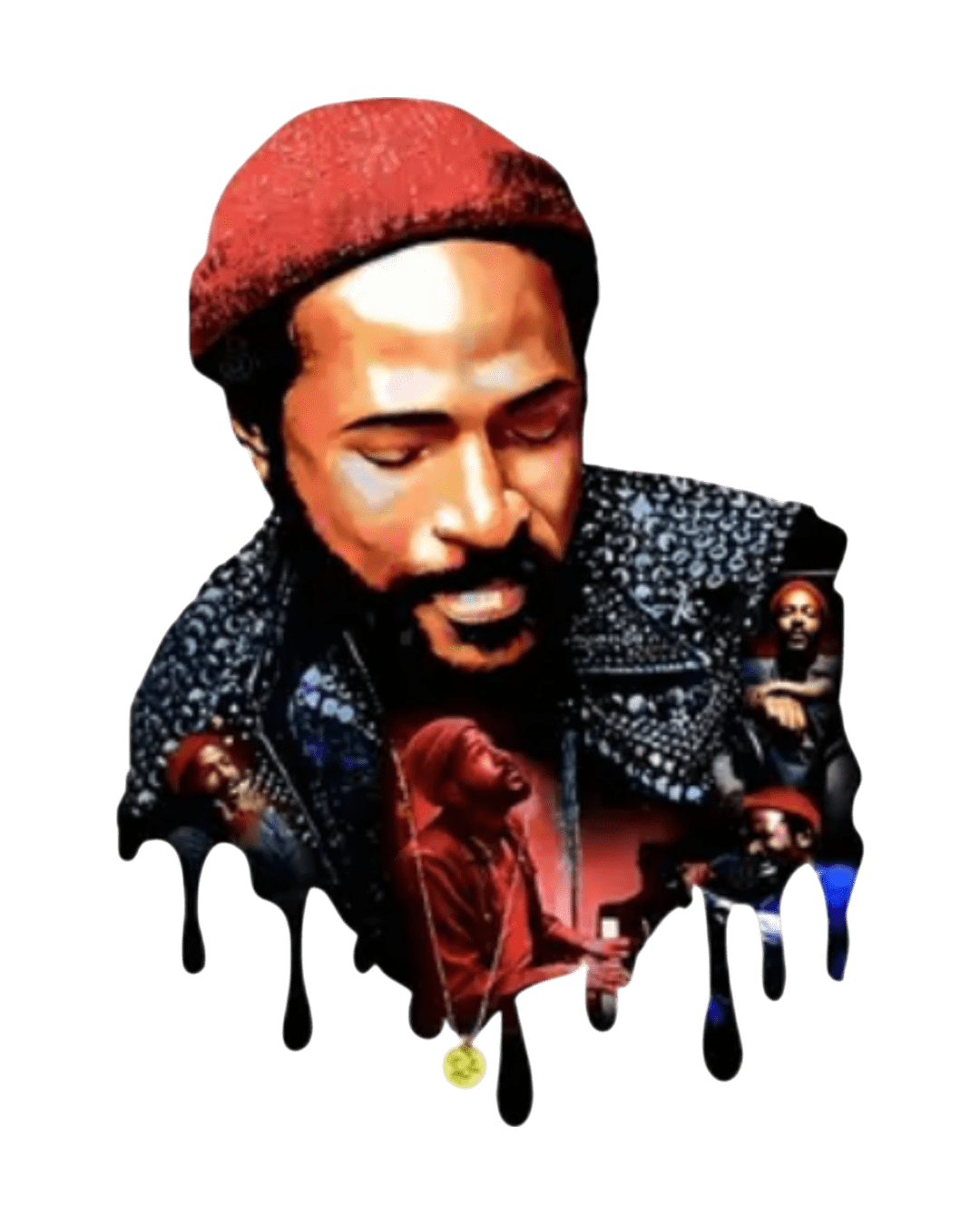 Marvin Gaye Vintage heat transfers 3