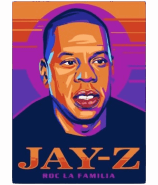 Jay-z Hip hop DTF iron on heat transfers