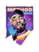Method man Hip hop DTF iron on heat transfers