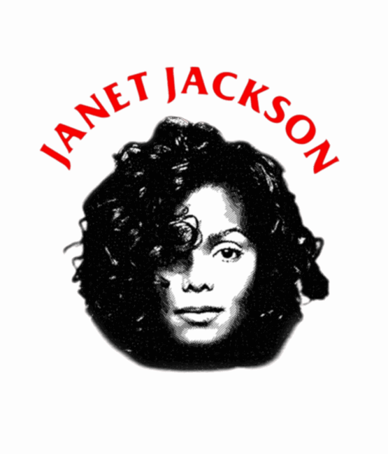 Janet Jackson heat transfers