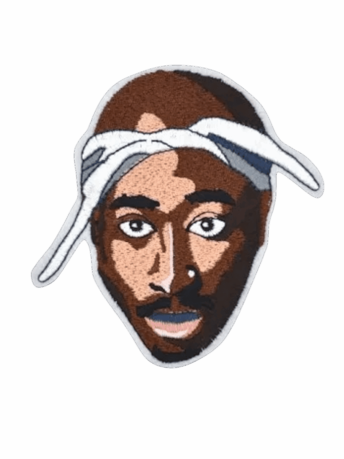 2pac iron on patch