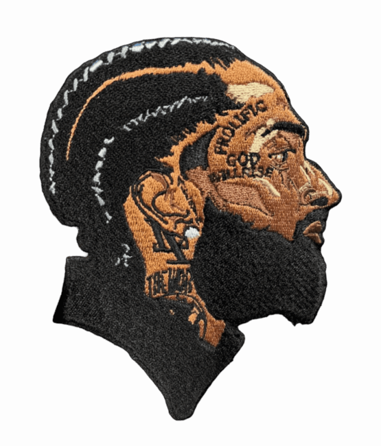 Nipsey iron on music patches
