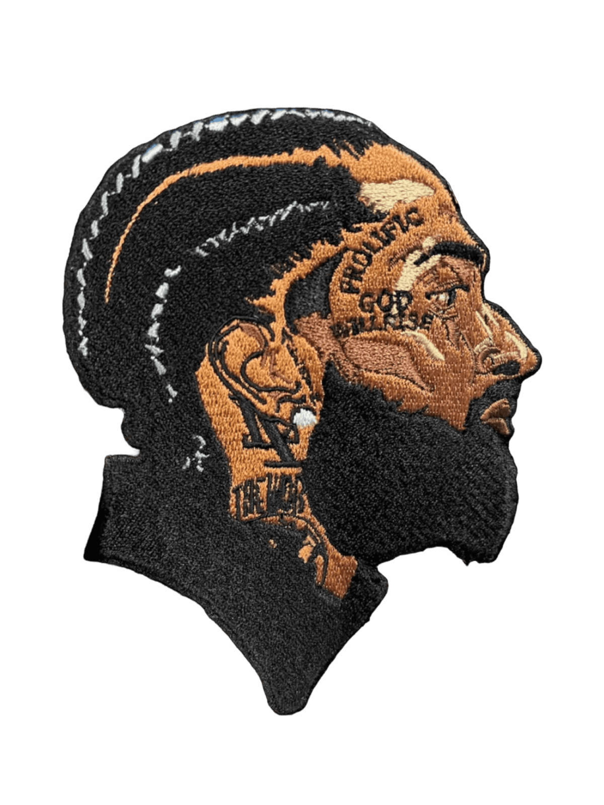Nipsey iron on music patches