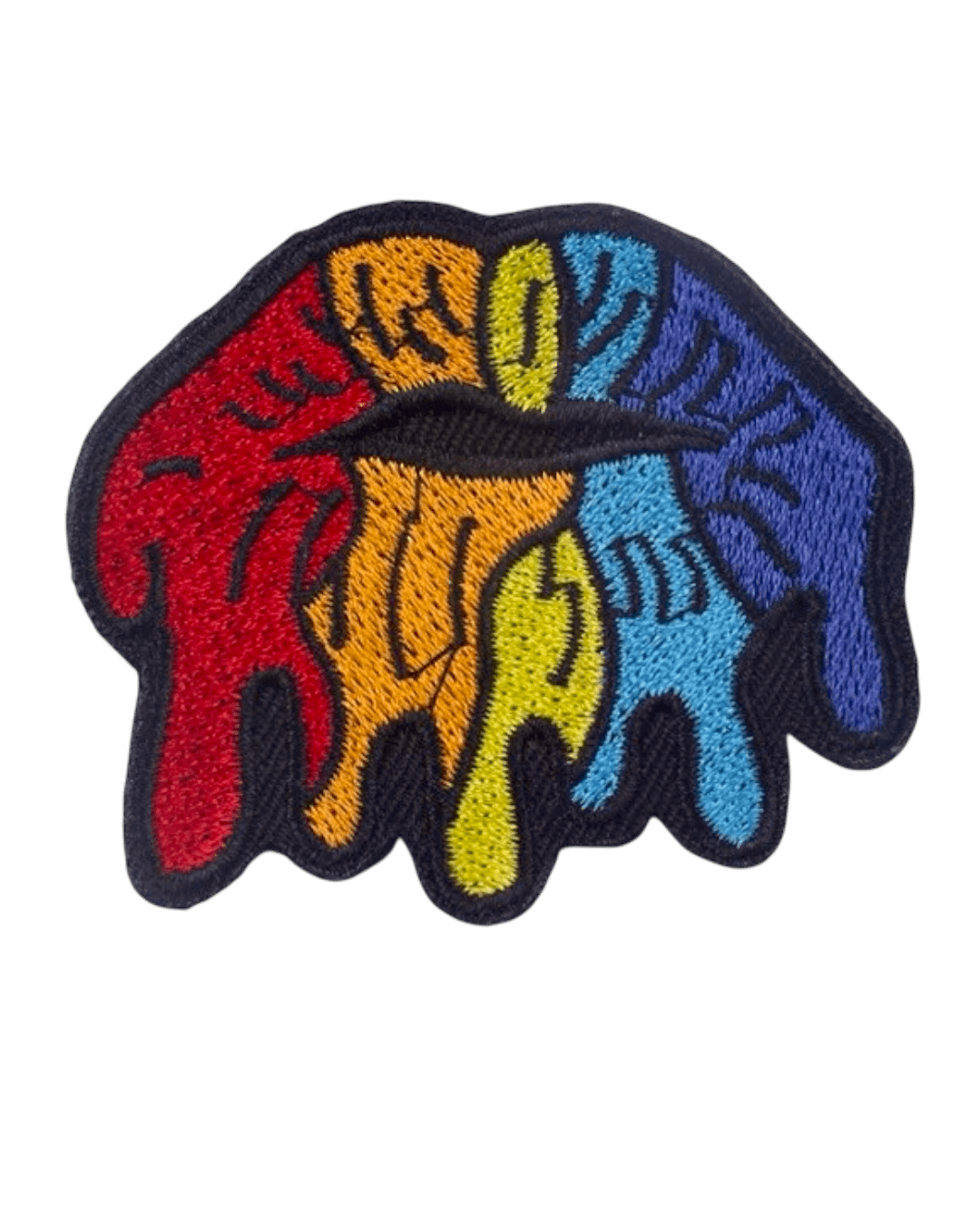 lips iron on patch