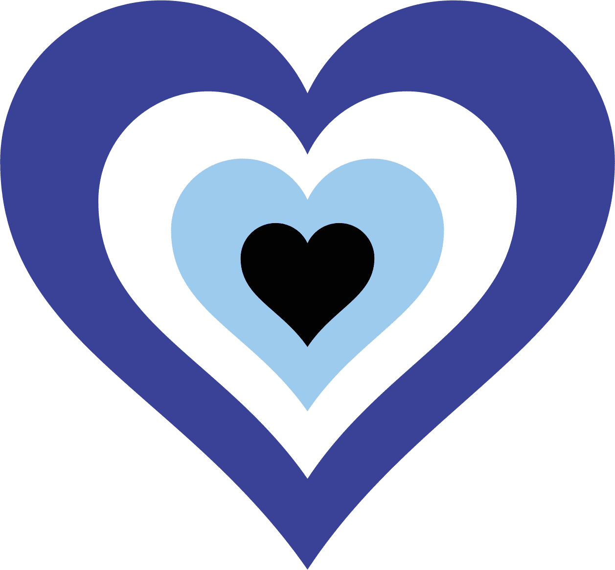Heart Evil eye heat transfers