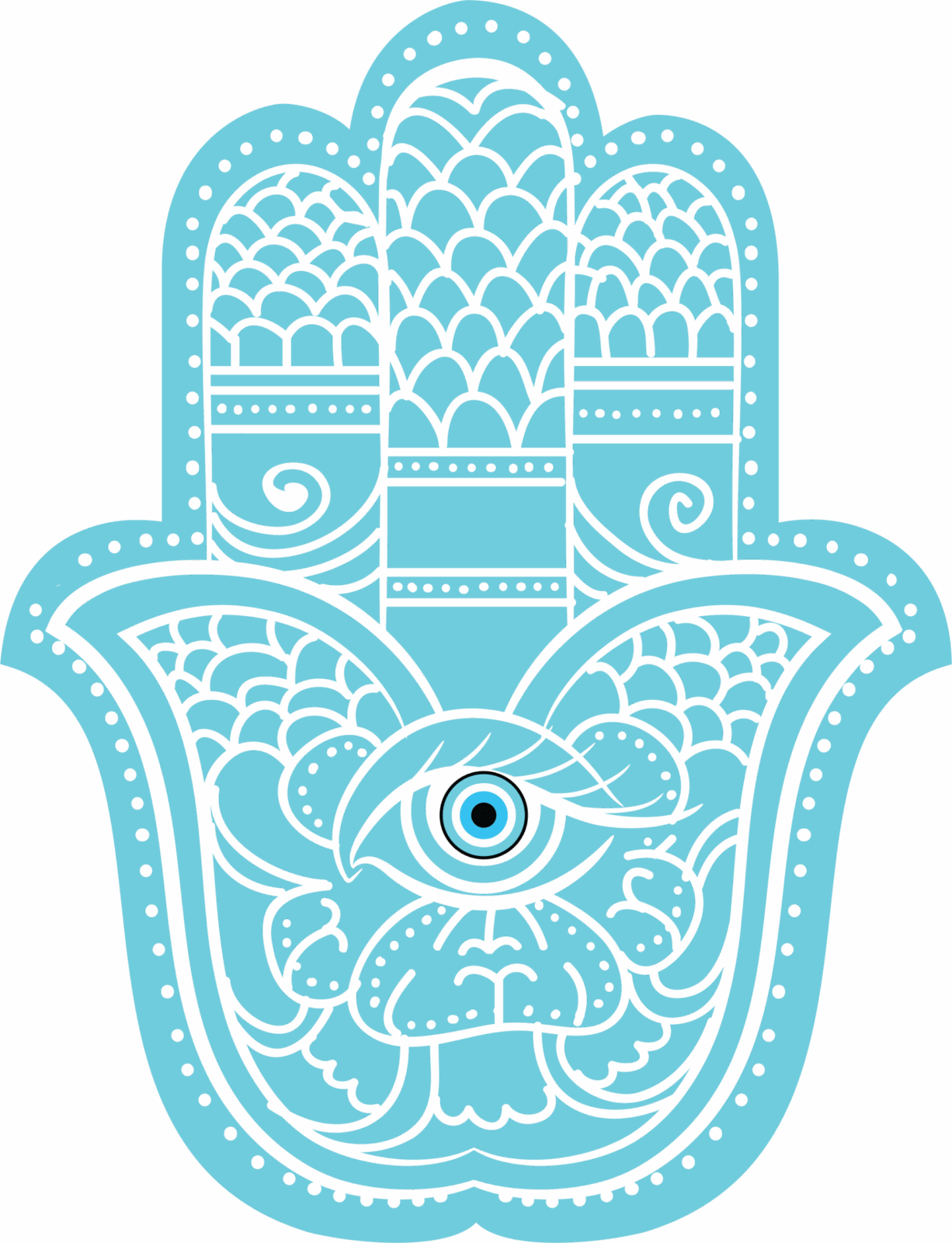 Hand Evil eye heat transfers 5 - Image 2