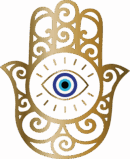 Hand Evil eye heat transfers