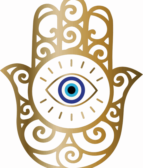 Hand Evil eye heat transfers