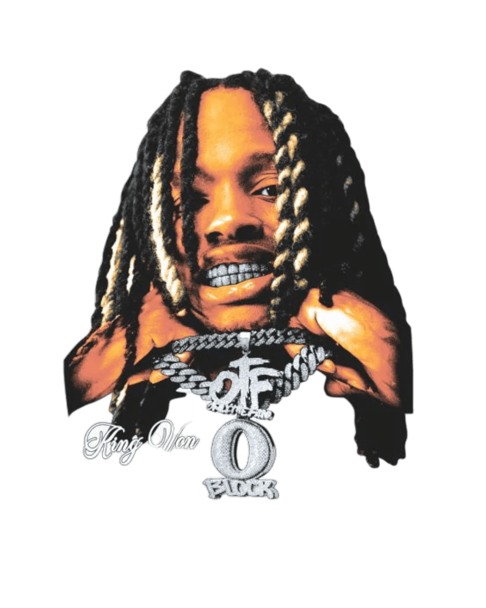 Chain king von heat transfers ready press DTF