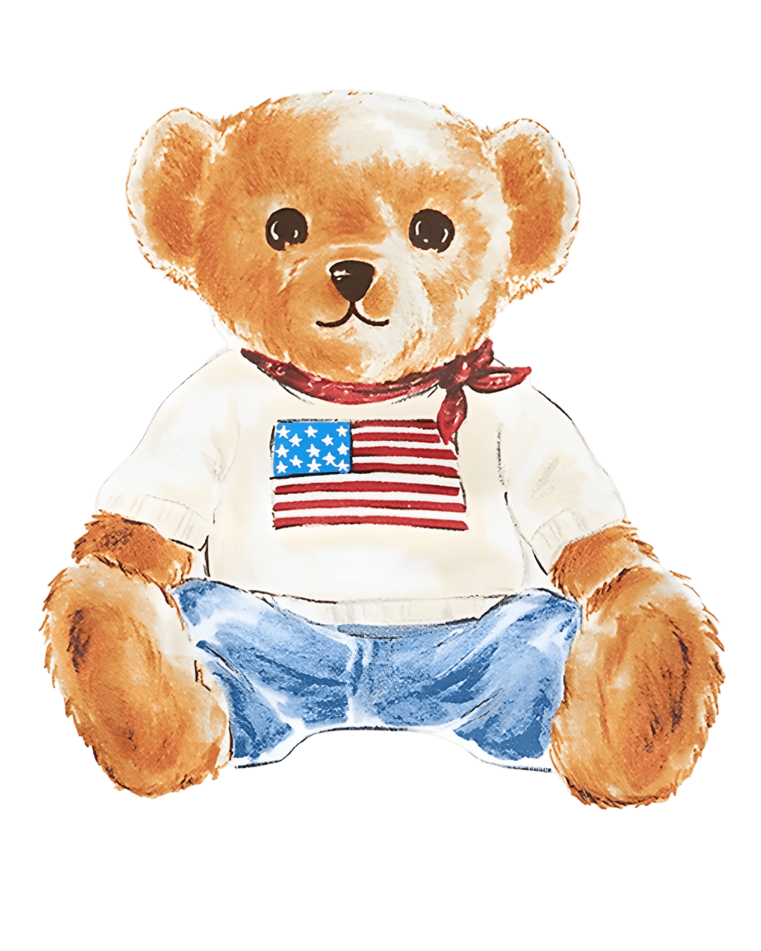 teddy bear heat transfers