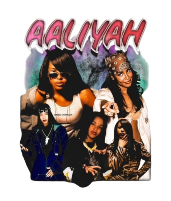 Classic Fan Aaliyah heat transfers