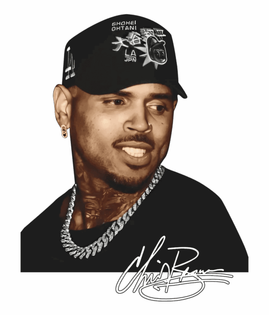 Chris Brown heat transfers 36