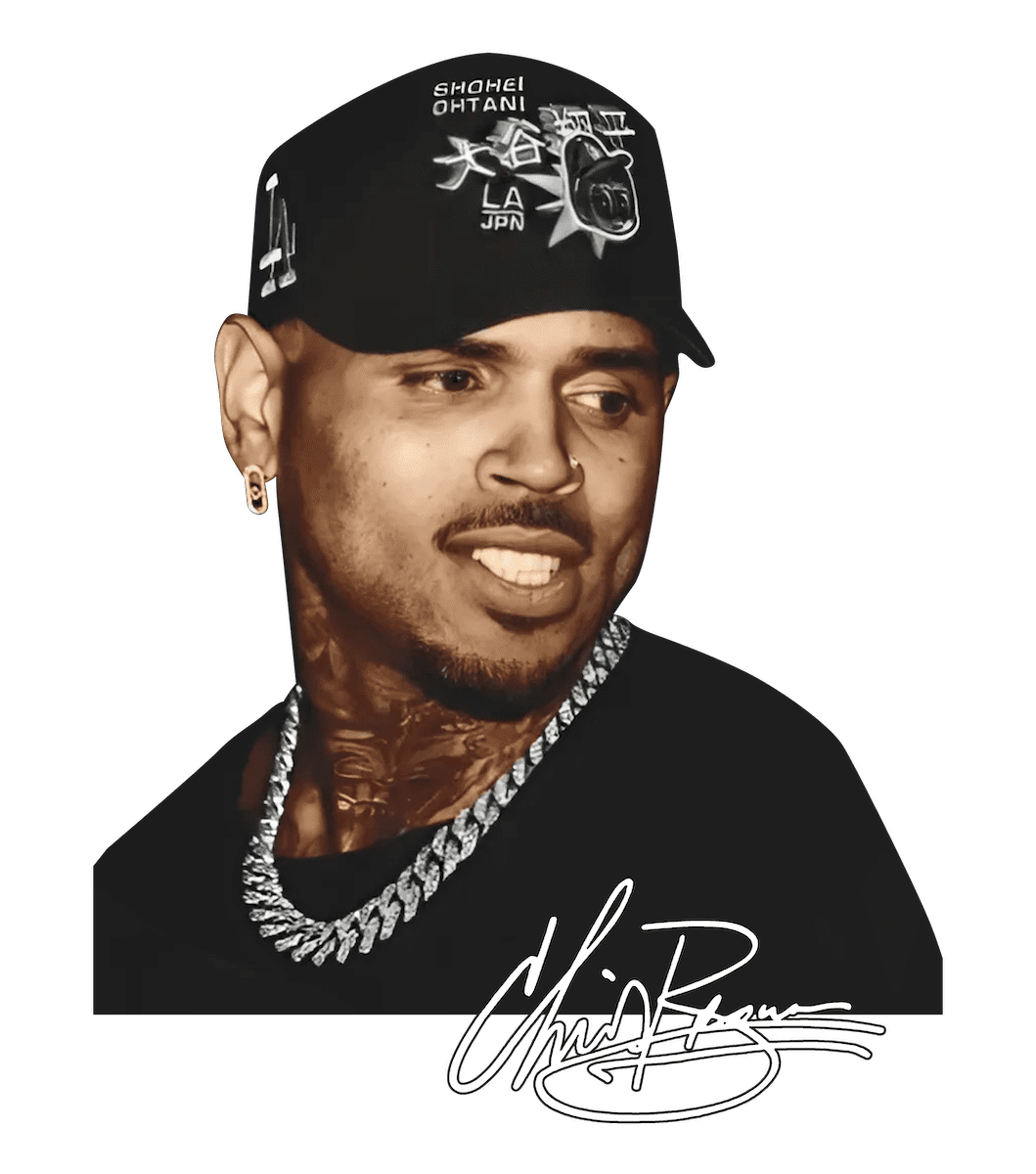 Chris Brown heat transfers 36