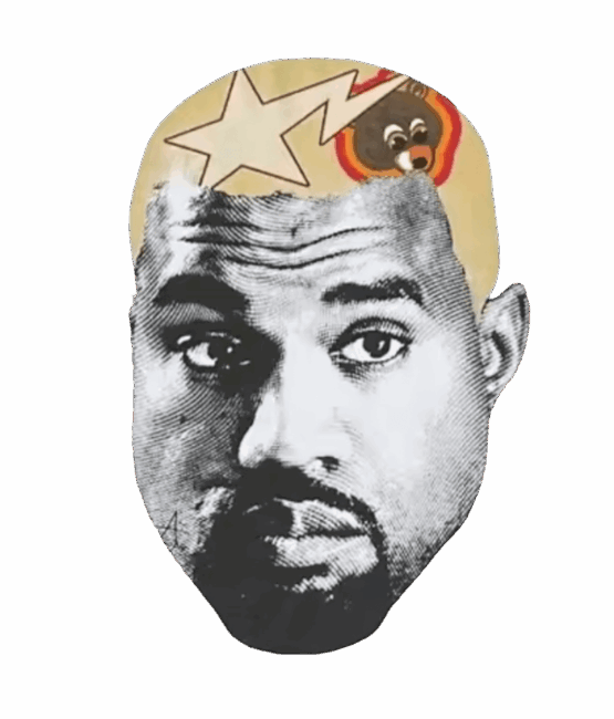 Kanye heat transfers ready press DTF