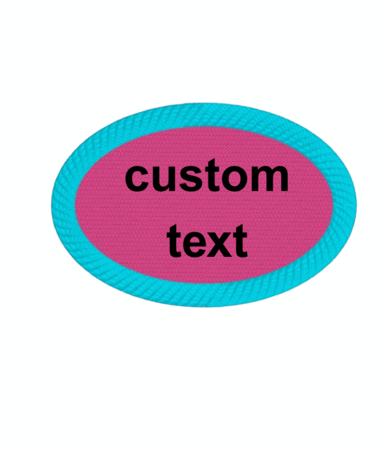 Custom Embroidered Logo Patch, Personalized Logo Patches