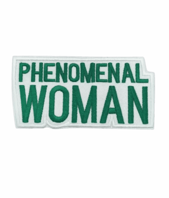 Phenomenal Aka love iron on embroidery patches