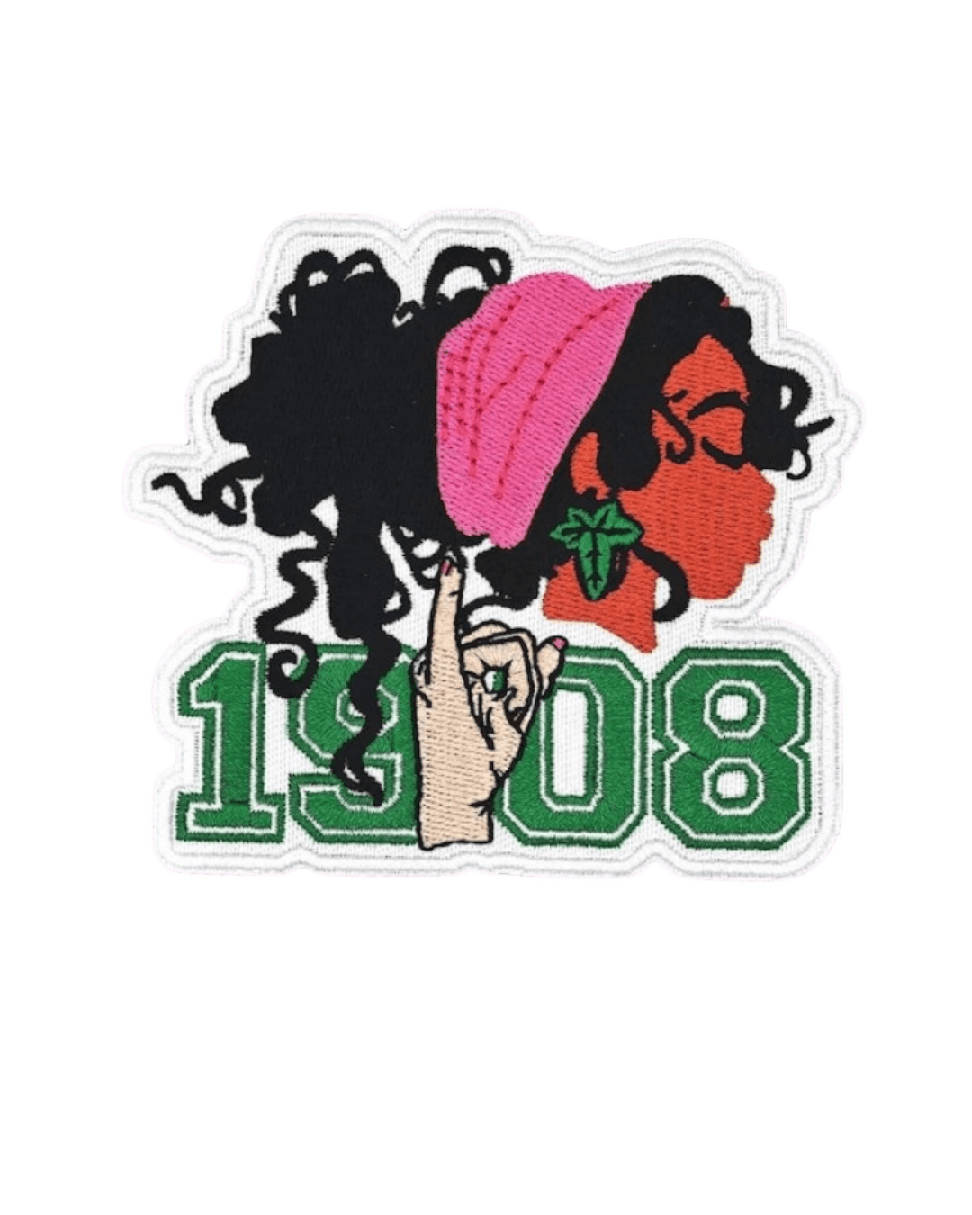 AFro 1908 Aka iron on embroidery patches