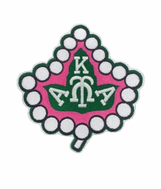1908 Aka iron on embroidery patches