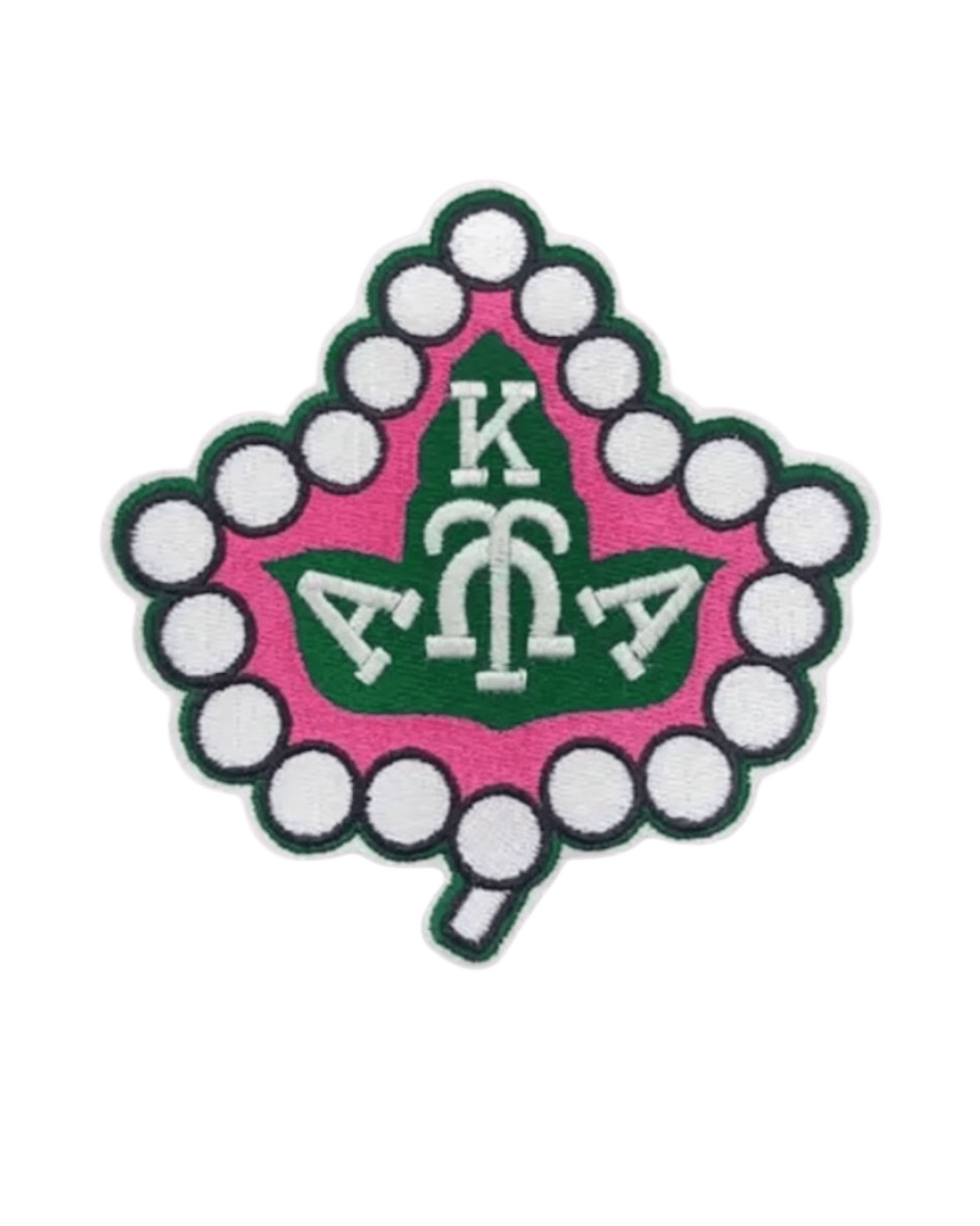 1908 Aka iron on embroidery patches