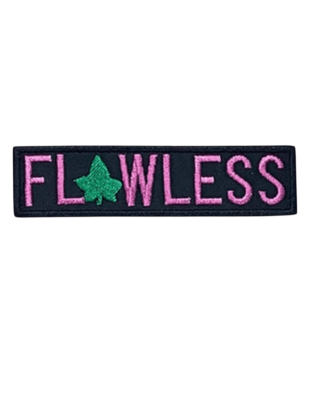 Flawless Aka iron on embroidery patches