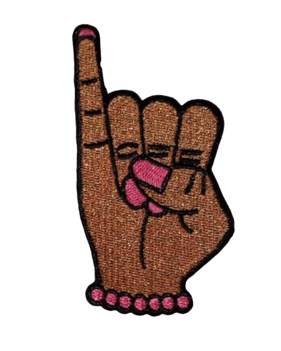 AKA hand iron on embroidery patches