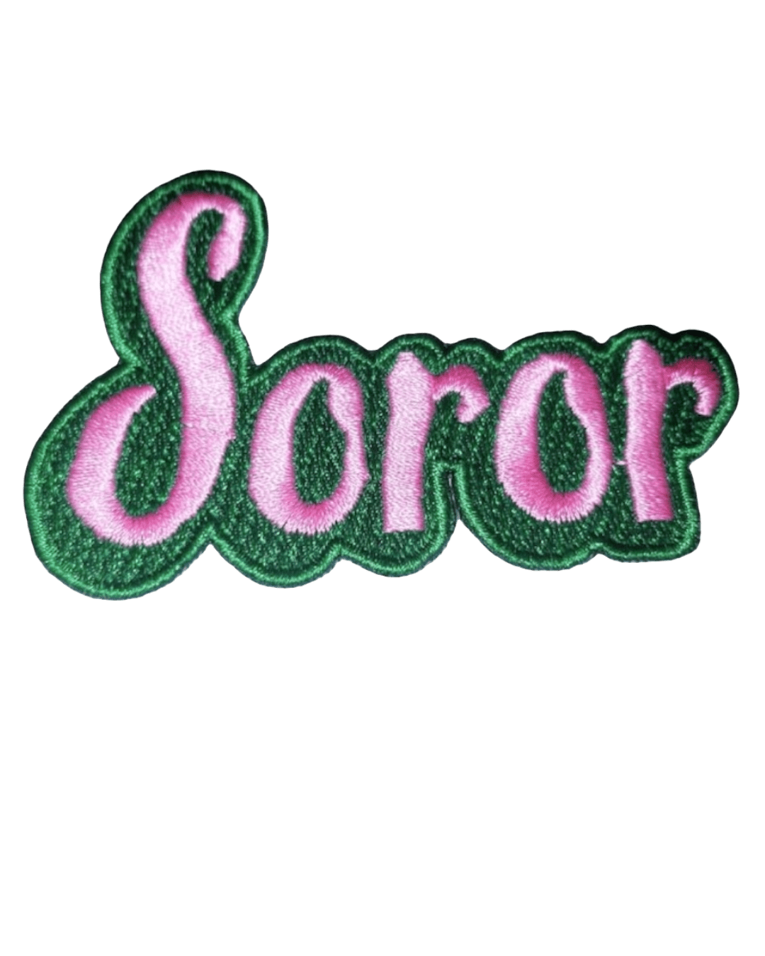 Soror Aka iron on embroidery patches