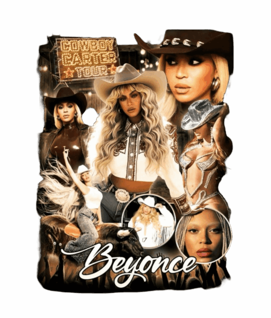 Tour Cowboy carter Beyoncé iron on heat transfers