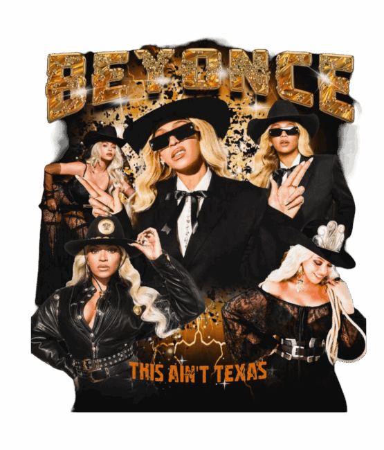 Texas Cowboy carter Beyoncé iron on heat transfers