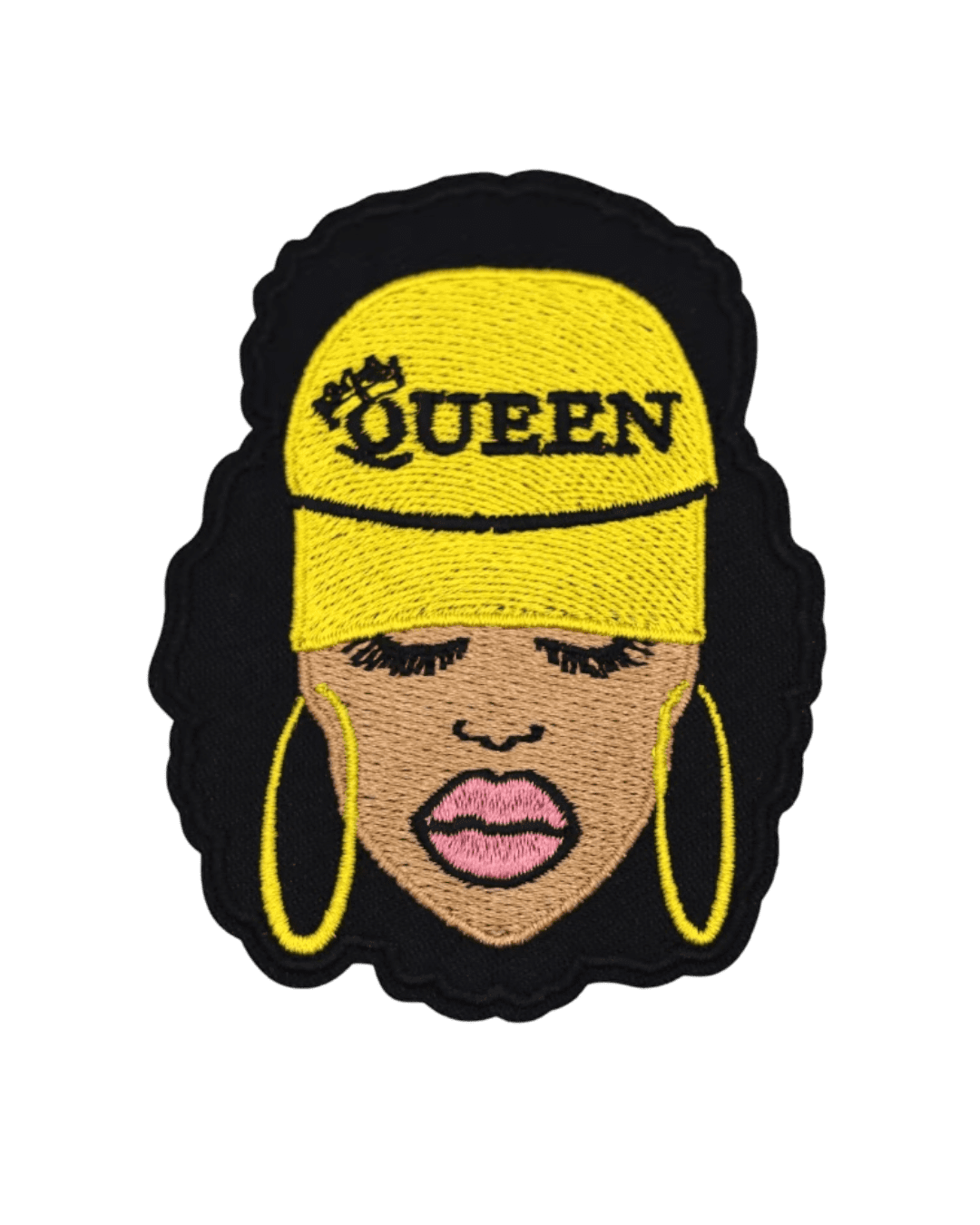 queen iron on melanin patches