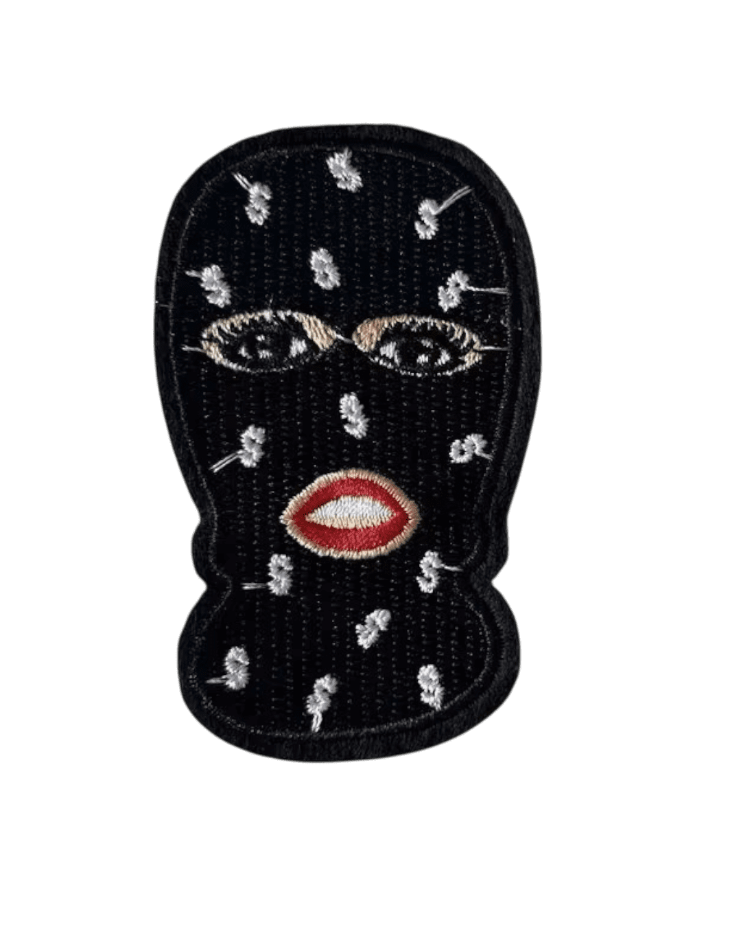 Masked iron on melanin patches