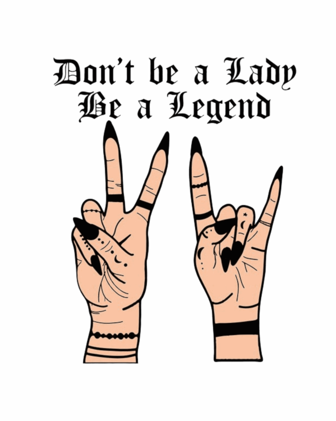 Don't be a lady heat transfers