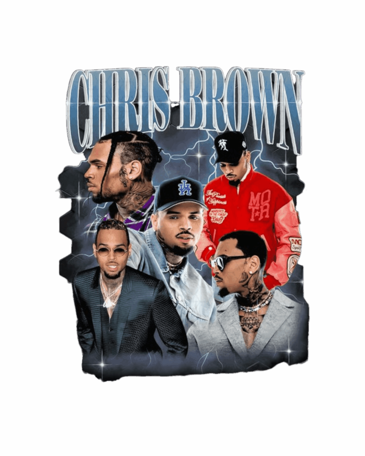 Chris Brown heat transfers 43