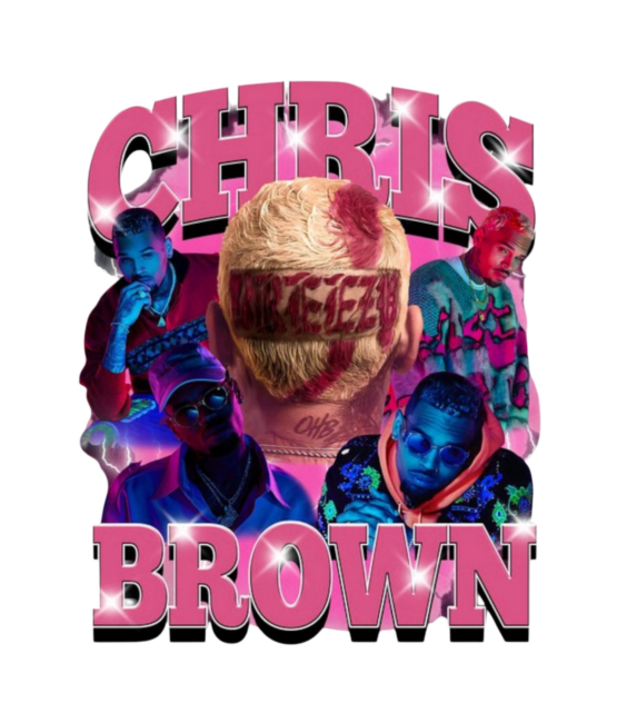 Chris Brown heat transfers 42